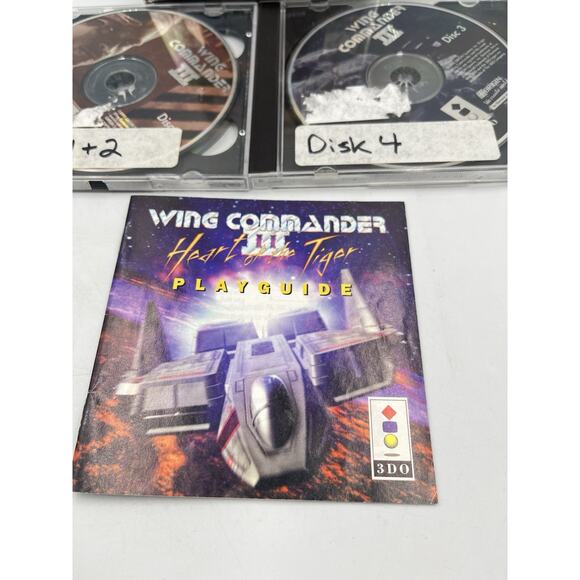 3DO Wing Commander 3 Heart Of The Tiger / Complete / Tested - Picture 8 of 16